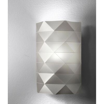 Iperbriko Linea Zero Silber Moderne Wandleuchte - Mosaik-Design Iperbriko Linea Zero Silber Moderne Wandleuchte - Mosaik-Design