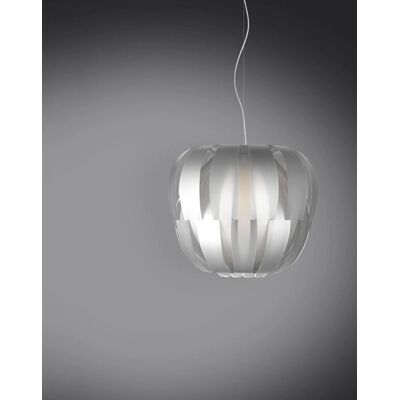 LINEA ZERO D60 Plata Suspensión Moderna 2 Luces - Lámpara Colgante LINEA ZERO D60 Plata Suspensión Moderna 2 Luces - Lámpara Colgante
