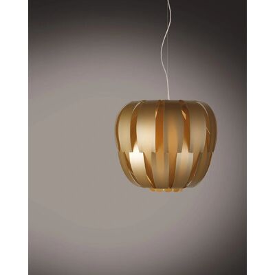 LINEA ZERO Lámpara Colgante Moderna en Oro - Lámpara de Techo LINEA ZERO Lámpara Colgante Moderna en Oro - Lámpara de Techo