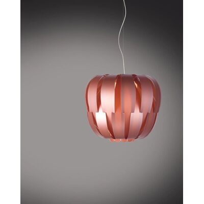 IPERBRIKO Linea Zero - Lámpara Colgante Rosa Metal - Suspensión Moderna 2 Luces IPERBRIKO Linea Zero - Lámpara Colgante Rosa Metal - Suspensión Moderna 2 Luces
