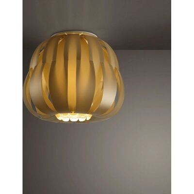 Lámpara de Techo Moderna Oro Linea Zero - Diseño Italiano Lámpara de Techo Moderna Oro Linea Zero - Diseño Italiano