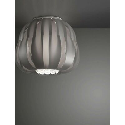 LINEA ZERO Lámpara de Techo Plateada - Moderna 1 Luz Italia LINEA ZERO Lámpara de Techo Plateada - Moderna 1 Luz Italia