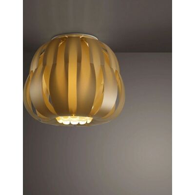 LINEA ZERO Gold Moderne Deckenleuchte - 1 Licht, Made in Italy LINEA ZERO Gold Moderne Deckenleuchte - 1 Licht, Made in Italy