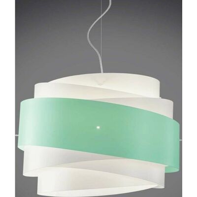 IPERBRIKO Linea Zero - Verde Pastel 5 Luces Lámpara de Suspensión IPERBRIKO Linea Zero - Verde Pastel 5 Luces Lámpara de Suspensión