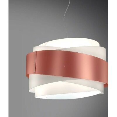 LINEA ZERO Lámpara de Suspensión Cobre - Moderna lámpara colgante con 5 luces LINEA ZERO Lámpara de Suspensión Cobre - Moderna lámpara colgante con 5 luces