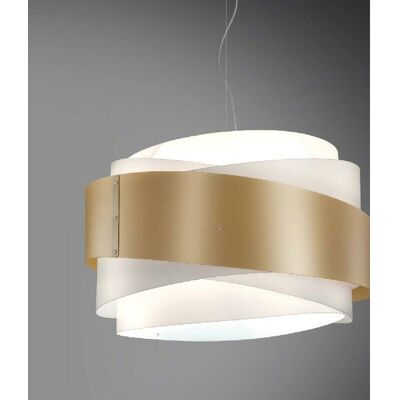IPERBRIKO Linea Zero - Moderne Pendelleuchte 3 Lichter Gold IPERBRIKO Linea Zero - Moderne Pendelleuchte 3 Lichter Gold