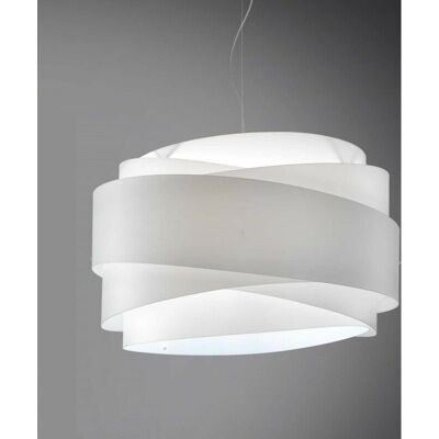 IPERBRIKO Linea Zero Pendelleuchte - Moderner Behang mit Weißem Polilux IPERBRIKO Linea Zero Pendelleuchte - Moderner Behang mit Weißem Polilux