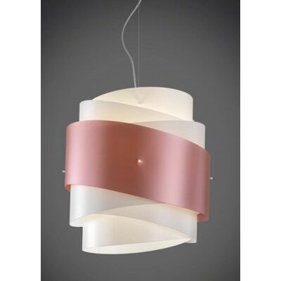 IPERBRIKO Linea Zero - Lámpara Colgante de Metal Rosa - Moderna Suspensión IPERBRIKO Linea Zero - Lámpara Colgante de Metal Rosa - Moderna Suspensión