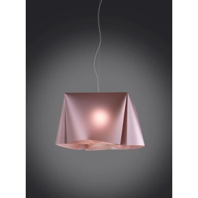 LINEA ZERO Pinkes Metall Pendelleuchte - Modernes Design LINEA ZERO Pinkes Metall Pendelleuchte - Modernes Design