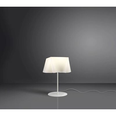 IPERBRIKO Linea Zero - Lámpara de Mesa Moderna 1 Luz Polilux Blanco Italia IPERBRIKO Linea Zero - Lámpara de Mesa Moderna 1 Luz Polilux Blanco Italia