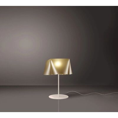 Lámpara de Mesa Moderna Oro Línea Zero - Estilo Elefantes Lámpara de Mesa Moderna Oro Línea Zero - Estilo Elefantes