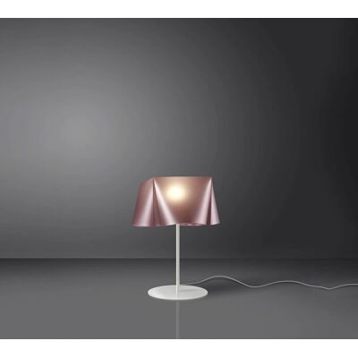 LINEA ZERO Lámpara de Mesa Moderna en Metal Rosa - 1 Luz LINEA ZERO Lámpara de Mesa Moderna en Metal Rosa - 1 Luz