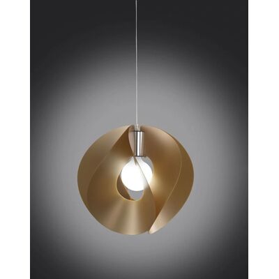 Iperbriko Linea Zero Hängeleuchte - Modernes Design, Goldfinitur Iperbriko Linea Zero Hängeleuchte - Modernes Design, Goldfinitur