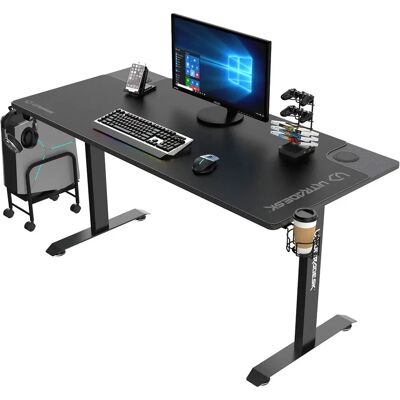 Ultradesk MOMENTUM - Bureau de jeu - Noir - Publicité Ultradesk MOMENTUM - Bureau de jeu - Noir - Publicité