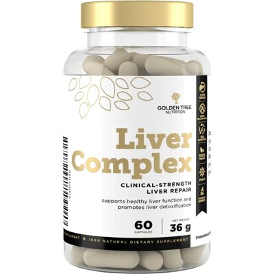 Golden Tree Liver Complex - Suplement wspierający wątrobę Golden Tree Liver Complex - Suplement wspierający wątrobę