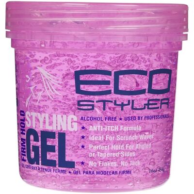 Eco Styler Pink Curl & Wave Styling Gel - Styling Gel for Curls & Waves Eco Styler Pink Curl & Wave Styling Gel - Styling Gel for Curls & Waves