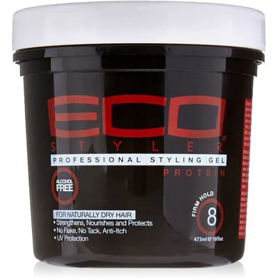 Eco Styler Protein Styling Gel - Gel de coiffage 473 ml - Publicité Eco Styler Protein Styling Gel - Gel de coiffage 473 ml - Publicité