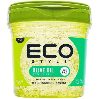 Eco Styler Olive Oil Hair Gel - Medium Hold - 473 ml - Hair Gel Eco Styler Olive Oil Hair Gel - Medium Hold - 473 ml - Hair Gel