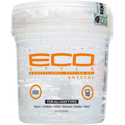 Eco Styler Krystal Hair Gel - Strong Hold, Water-Based, Alcohol-Free Eco Styler Krystal Hair Gel - Strong Hold, Water-Based, Alcohol-Free