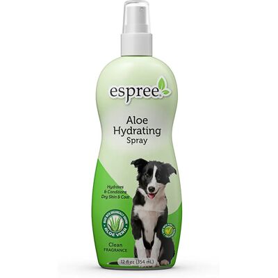 Espree Spray Hydratant à l'Aloe - Spray Hydratant pour Chiens - 355ml - Publicité Espree Spray Hydratant à l'Aloe - Spray Hydratant pour Chiens - 355ml - Publicité