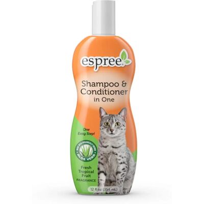 Espree Aloe Vera 2-i-1 schampo och balsam för katter Espree Aloe Vera 2-i-1 schampo och balsam för katter