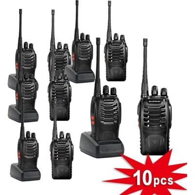 Talkie-walkie Baofeng BF-888S - 16Ch 5W UHF 400-470MHz - Publicité Talkie-walkie Baofeng BF-888S - 16Ch 5W UHF 400-470MHz - Publicité