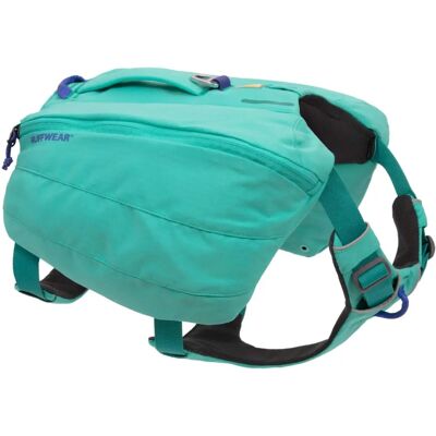 Ruffwear Front Range Hunderyggsekk - Aurora Teal - Large/XL Ruffwear Front Range Hunderyggsekk - Aurora Teal - Large/XL
