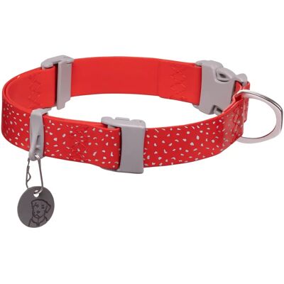 Ruffwear Confluence Vanntett Hundehalsbånd - Sumac Rød - 35-51 cm Ruffwear Confluence Vanntett Hundehalsbånd - Sumac Rød - 35-51 cm