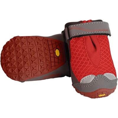Bottes pour chiens Ruffwear Rouge Sumac - XXS - Pack de 2 - Protection des pattes - Publicité Bottes pour chiens Ruffwear Rouge Sumac - XXS - Pack de 2 - Protection des pattes - Publicité