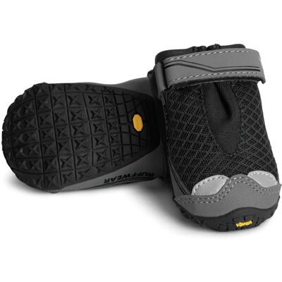 Ruffwear Grip Trex Hundesko Obsidian Svart - Large Ruffwear Grip Trex Hundesko Obsidian Svart - Large