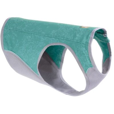 Ruffwear Swamp Cooler Zip Hundekjølevest - Aurora Teal - M Ruffwear Swamp Cooler Zip Hundekjølevest - Aurora Teal - M