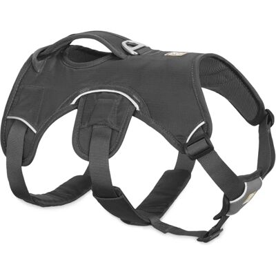 Harnais pour chiens Ruffwear Web Master - Gris Crépuscule - Publicité Harnais pour chiens Ruffwear Web Master - Gris Crépuscule - Publicité
