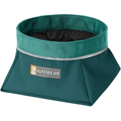 Skládací psí miska Ruffwear Quencher Tumalo Teal - S - Miska pro psy Skládací psí miska Ruffwear Quencher Tumalo Teal - S - Miska pro psy