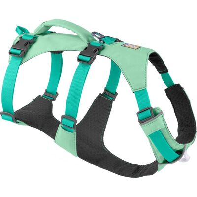 Ruffwear Hundegeschirr - Salbeigrün - L/XL - Leicht, Gepolstertes Griff Ruffwear Hundegeschirr - Salbeigrün - L/XL - Leicht, Gepolstertes Griff