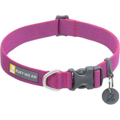 Ruffwear Hi & Light Collier - Rose Alpenglow (36-51 cm) - Collier pour chien - Publicité Ruffwear Hi & Light Collier - Rose Alpenglow (36-51 cm) - Collier pour chien - Publicité