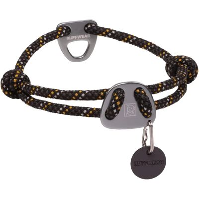 Ruffwear Obsidian Black Rope Dog Collar - 20-26 inches Ruffwear Obsidian Black Rope Dog Collar - 20-26 inches