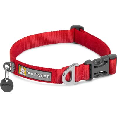 Collier Ruffwear Front Range - Rouge Sumac - 28-36 cm - Publicité Collier Ruffwear Front Range - Rouge Sumac - 28-36 cm - Publicité