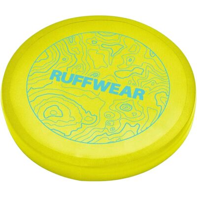 Ruffwear Verde Lichen Camp Flyer Juguete para perros - Disco ligero e interactivo Ruffwear Verde Lichen Camp Flyer Juguete para perros - Disco ligero e interactivo