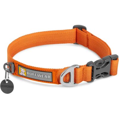Ruffwear Front Range Hundehalsband Campfire Orange - 51-66 cm Ruffwear Front Range Hundehalsband Campfire Orange - 51-66 cm