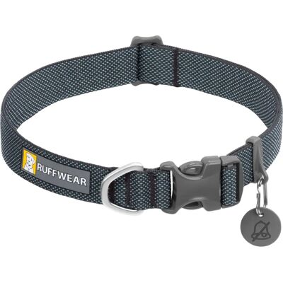 Ruffwear Hi & Light Halsbånd - Basalt Grey - Hundehalsbånd Ruffwear Hi & Light Halsbånd - Basalt Grey - Hundehalsbånd