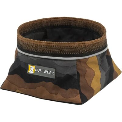 Ruffwear Quencher Ciotola - Montagne Luna Piena - Ciotola per cani all'aperto Ruffwear Quencher Ciotola - Montagne Luna Piena - Ciotola per cani all'aperto