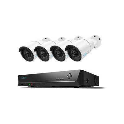 Reolink RLK8-410B4 5MP PoE Video Surveillance Kit - Outdoor Security Reolink RLK8-410B4 5MP PoE Video Surveillance Kit - Outdoor Security