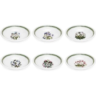 Portmeirion Botanic Garden Bowl Set of 6 - Bowls Set - Floral Motifs - Made in England Portmeirion Botanic Garden Bowl Set of 6 - Bowls Set - Floral Motifs - Made in England