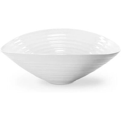 Sophie Conran for Portmeirion White Medium Salad Bowl - Salad Bowl Sophie Conran for Portmeirion White Medium Salad Bowl - Salad Bowl