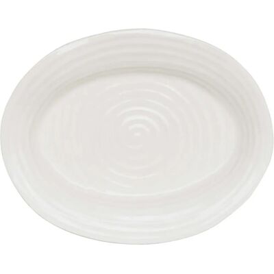 Sophie Conran for Portmeirion White Oval Plate - 37x30cm - Porcelain Sophie Conran for Portmeirion White Oval Plate - 37x30cm - Porcelain