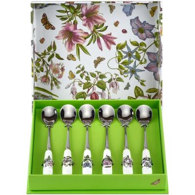 Portmeirion Botanic Garden Tea Spoons Set of 6 - Tea Accessories Portmeirion Botanic Garden Tea Spoons Set of 6 - Tea Accessories