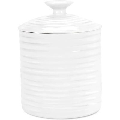 Portmeirion Sophie Conran White Small Storage Jar - Kitchen Storage Portmeirion Sophie Conran White Small Storage Jar - Kitchen Storage