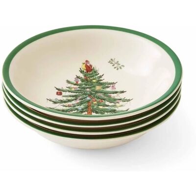 Spode Juletre Skål - 15 cm - Porcelain Spode Juletre Skål - 15 cm - Porcelain