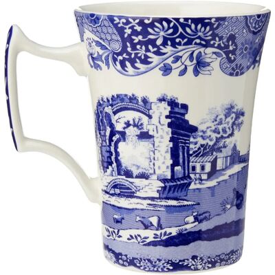 Spode Blue Italian Cottage Mugs - Set of 4 - 280ml Spode Blue Italian Cottage Mugs - Set of 4 - 280ml