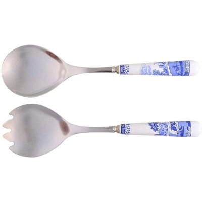 Spode Blue Italian salladsbestick - 25cm Spode Blue Italian salladsbestick - 25cm